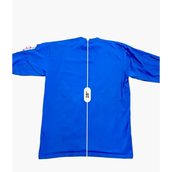 Vtg Majestic Philadelphia 76ers Hardwood Classics NBS Long Sleeve T-Shirt Sz M - Picture 3 of 7